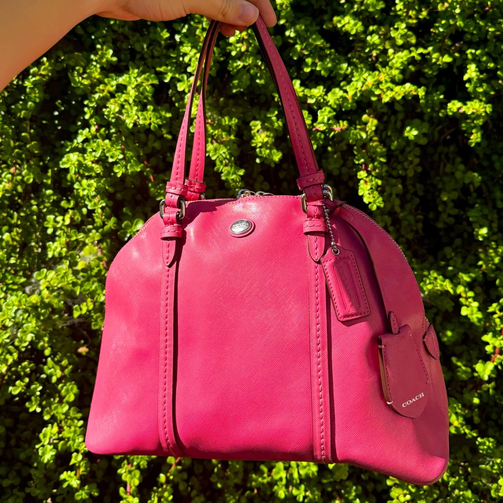 Coach Strawberry Pink Satchel 🍓🎀